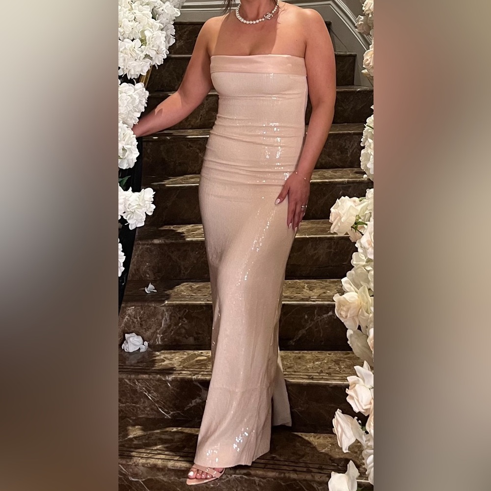 Retrofete Alexandra sequin gown
